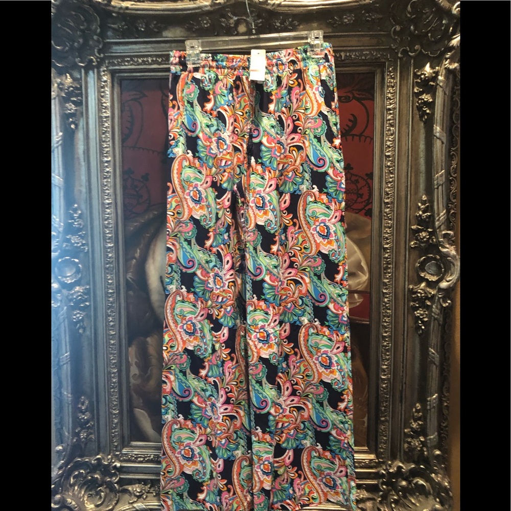 Timmy Bahamas Mare Paisley Cover Up Slacks